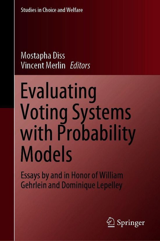Studies in Choice and Welfare - Evaluating Voting Systems wi ... - cover