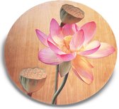 Ronde yogamat Holy Lotus