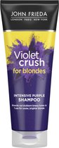 John Frieda - Sheer Blonde Violet Crush Intensive Purple Shampoo For Brassy Intense Shampoo Against Yellowing Hair