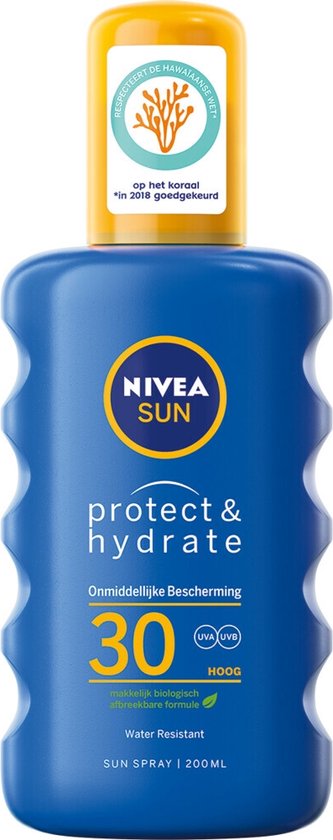 NIVEA SUN Protect & Hydrate Zonnebrand Spray SPF 30 - 200 ml