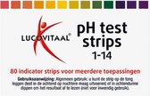 3x Lucovitaal Zuur Base Ph Strips 80 stuks