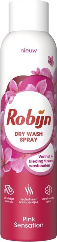 Robijn Dry Wash Spray Pink Sensation - 200 ml - Robijn