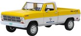 1968 Ford-F100 (Michelin Collection) (Geel/Wit) 1/24 GreenLight Collectibles - Modelauto - Schaalmodel - Model auto - Miniatuurautos - Miniatuur auto