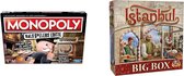 Spellenset - Bordspel - 2 Stuks - Monopoly Valsspelerseditie & Istanbul Big Box