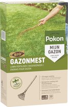 Pokon Bio Gazonmest - 2kg - Mest  - Geschikt voor 30m² - 120 dagen biologische voeding