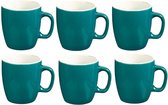 Secret de Gourmet, Senseo, koffie mokken groen, 160 ml, 6 stuks