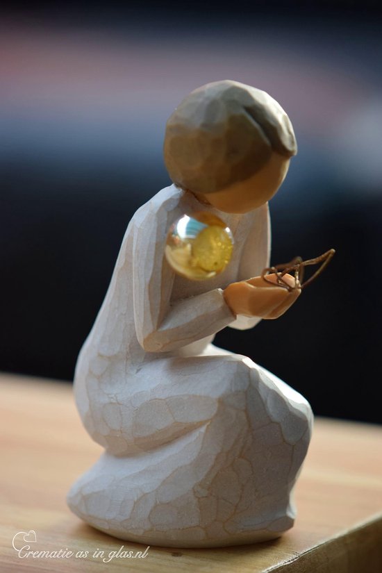 Beeld van Willow tree die staat voor de stille wonderen