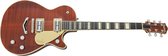 Gretsch G6228FM Players Edition Jet BT V Stoptail Bourbon Stain - Custom elektrische gitaar