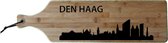 Borrelplank Den Haag - Binnenhof - Bamboe hout - 17x63cm - Serveerplank
