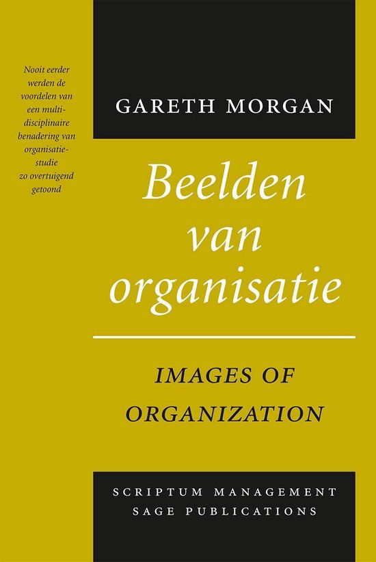 Cover van het boek 'Beelden van organisatie' van Gareth Morgan