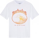 zoe karssen - dames -  barbados t-shirt -  optisch wit - l