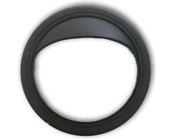 LEDarmatuur - vocht bestendig - Odense - 10W - 750lm - 6500K - IP65 - buiten - rond - zwart