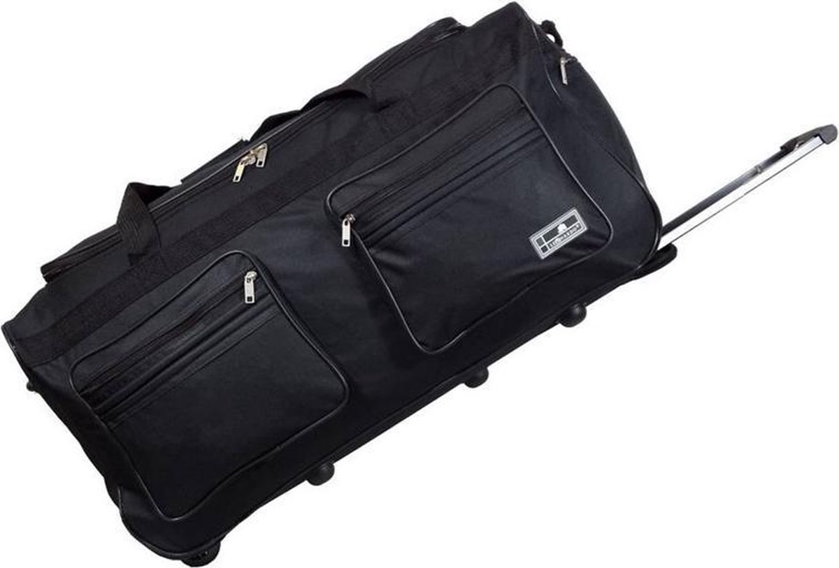 Leonardo Miami Grote Wieltas XL - 140 L - Zwart