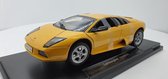 Welly Lamborghini Murcielago geel metallic 1:18