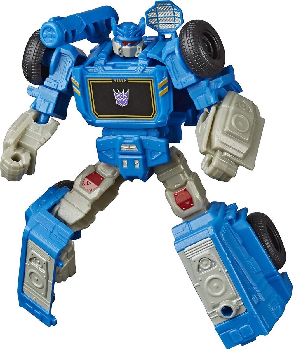 Hasbro Transformers Autobot Soundwave Blauw Transformeerbaar 17 Cm