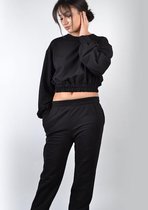 home relaxed set- zwart- one size