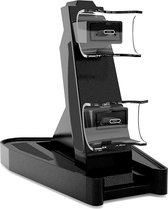 PS5 Oplaadstation - PS5 Accessoires - PS5 Controller - Playstation 5 Controller - Dualsense Charging Station - PS5 Docking Station - Zwarte Panelen + USB-C Kabel