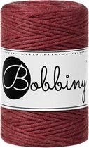 Bobbiny Macrame cord 1,5mm Wildrose Rood