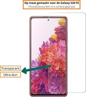 Fooniq Screenprotector Transparant - Geschikt Voor Samsung Galaxy S20 FE