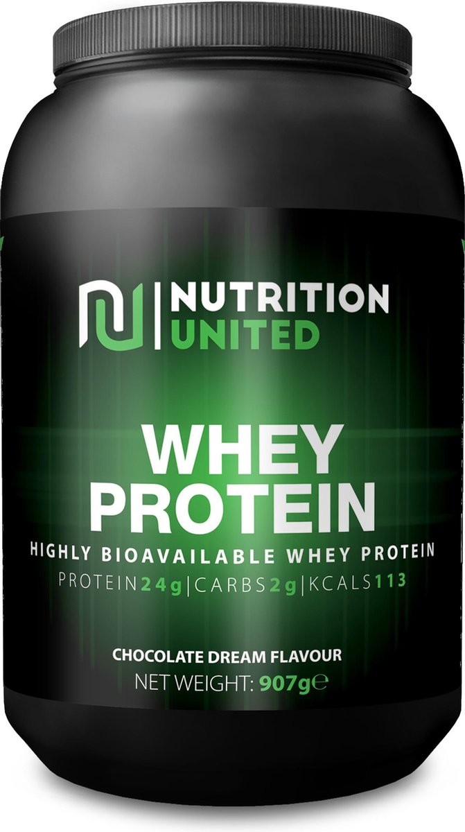Nutrition united whey protein chocolate dream