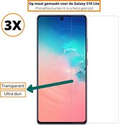 screenprotector galaxy s10 lite | Galaxy S10 Lite protective tempered glass 3x | Galaxy S10 Lite SM-G770F gehard glas | 3x beschermglas galaxy s10 lite samsung | Samsung Galaxy S10