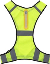 Verlicht Hardloopvest - Hardloop Verlichting - Wasbaar - Reflecterend Vest - met Smartphone Vakje