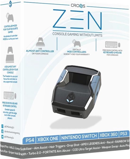 Cronus Zen - Adaptateur de manette - Playstation - Xbox - Nintendo