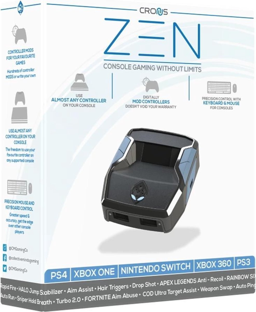 Cronus Zen - Controller Adapter - Playstation - Xbox - Nintendo Switch |  Games | bol.