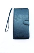 Huawei P8Lite Zwart Portemonnee Wallet Case – TPU  hoesje met pasjes Flip Cover - Boek  beschermend Telefoonhoesje