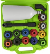 JBM Tools | EEN SET VOOR OLIE-VULLING MET EEN TRECHTER EN ADAPTERS
