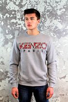 Kenzo Paris Sweatshirt Grijs Maat XL
