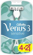 6x Gillette Wegwerpmesjes Venus Sensitive 6 stuks