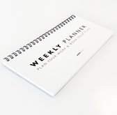 Weekly Planner small (10 x 21 cm)  | Planning  |  Weekplanner
