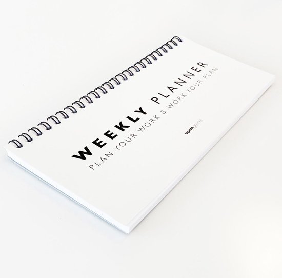 Vormgevoel - Planner (10 x 21 cm) - Planning - Weekplanner - Structuur