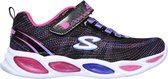 Skechers Shimmer Beams Sparkle Glow sneakers zwart - Maat 28