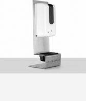 HandsHero One - handenvrije automatische alcoholgel dispenser - tafelmodel - met ingebouwde lekbak - contactloos met sensor