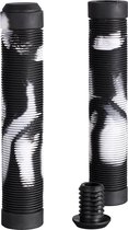 StuntStep Bargrips - RCK SCOOTS - SET - Zwart Wit (170 mm)