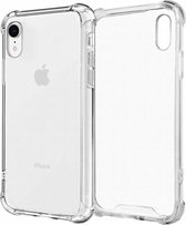 Fashion Case Iphone XR Transparante Hoesje doorzichtig voor extra bescherming Elastisch