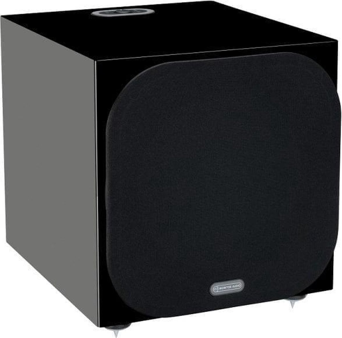 Monitor Audio silver W12 6G subwoofer Hoogglans zwart