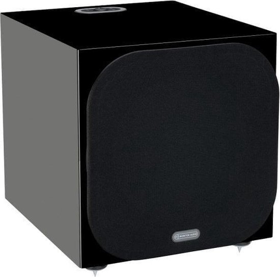 Monitor Audio silver W12 6G subwoofer Hoogglans zwart bol