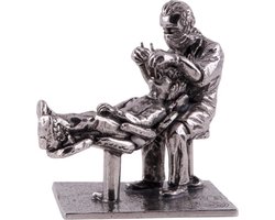 Beeldje Tandarts - Luxe geschenk - jubileum tandarts - cadeau tandartspraktijk - beroepen beeldje - Ambacht
