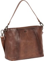 Justified Bags® Pluto Flamed Shoulderbag Brown