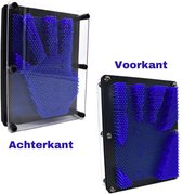 Pin Art - Spijkerbed - Spijkerkunst - Spijkerspel - Blauw