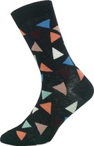 Joyful Socks "Happy Dizzy Mix", Giftbox met 5 paar sokken, 5 verschillende kleuren met 5 verschillende prints, maat 37 - 43. NU MET HOGE KORTING OP DE ADVIESPRIJS!!!!