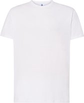 JHK TSRA - Witte T-Shirts 190 gram - Duo Pack- Maat S