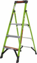 Jumbo Giant kunststof trapladder 3 treden, stahoogte 0m85