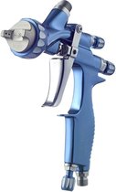 CEZET Professioneel Premium Spuitpistool - verfspuit TR 300 met cup, blauw - HVLP - 1.3 mm nozzle - automotive - werkplaats
