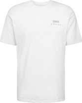 Edwin Edwin Logo Chest Ts Polo's & T-shirts - Wit