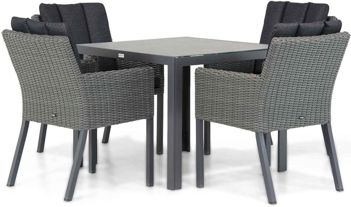 Garden Collections Oxbow/Varano 90 cm dining tuinset 5-delig