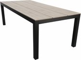 Table de jardin Chypre 180x100cm | Bois | Polywood et aluminium